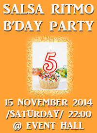 Salsa Ritmo 5th B'day Party - 15.10.2014