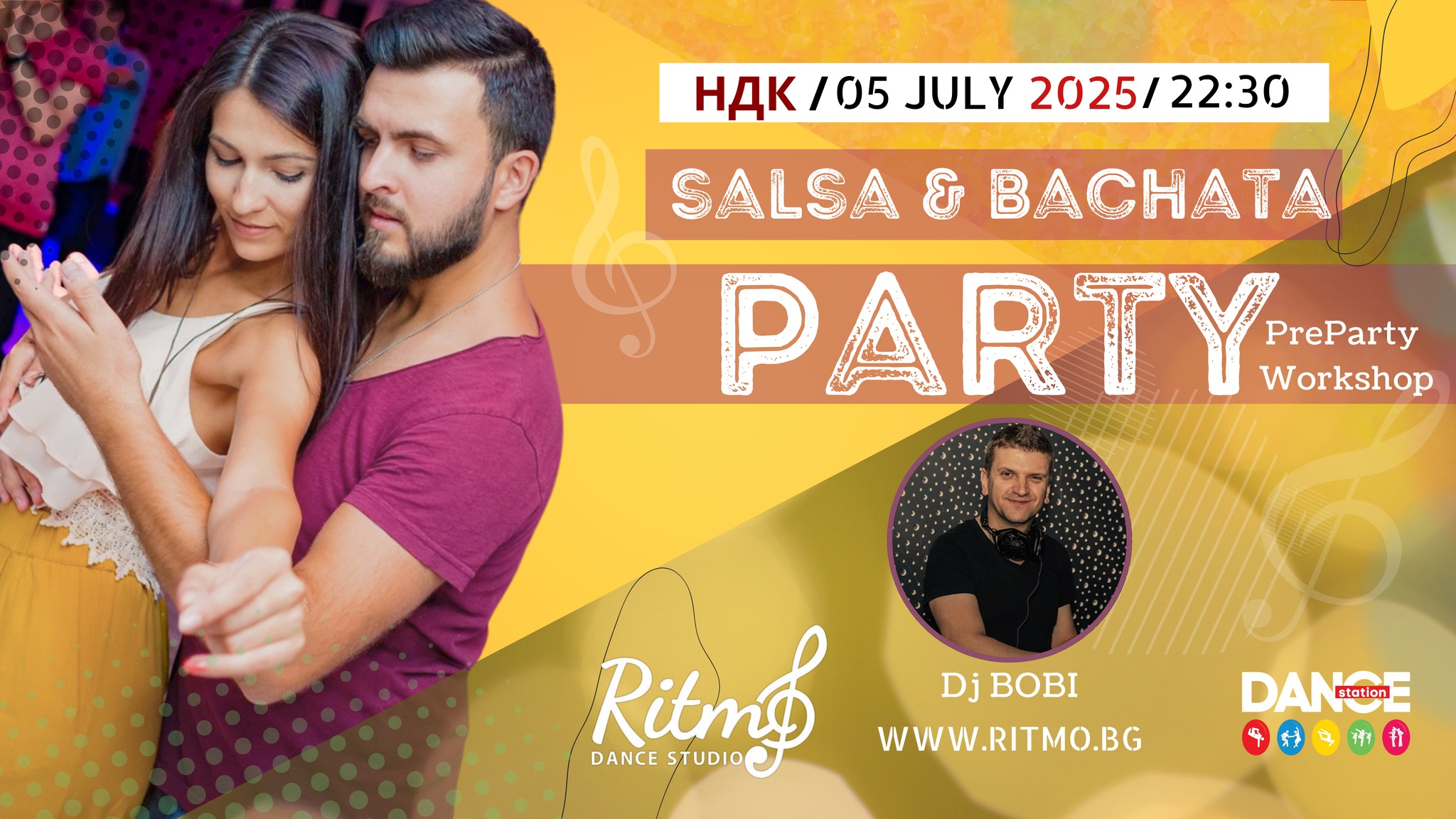 Bachata & Salsa Party @ НДК-София